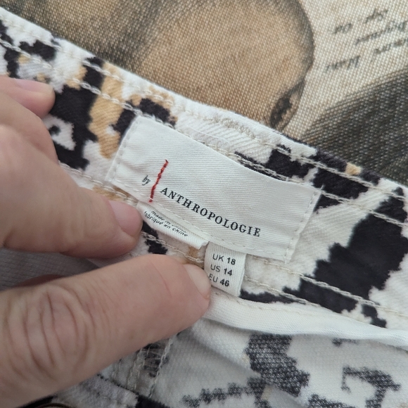 Anthropologie corduroy print cargo pants - going to consignment store Saturday, - Picture 4 of 6